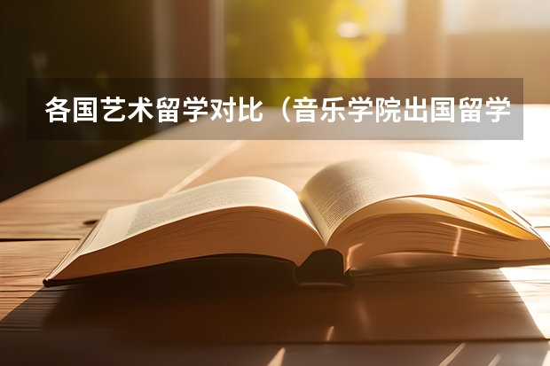 各国艺术留学对比（音乐学院出国留学费用）