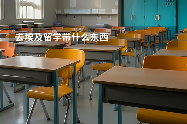 去埃及留学带什么东西