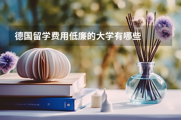 德国留学费用低廉的大学有哪些