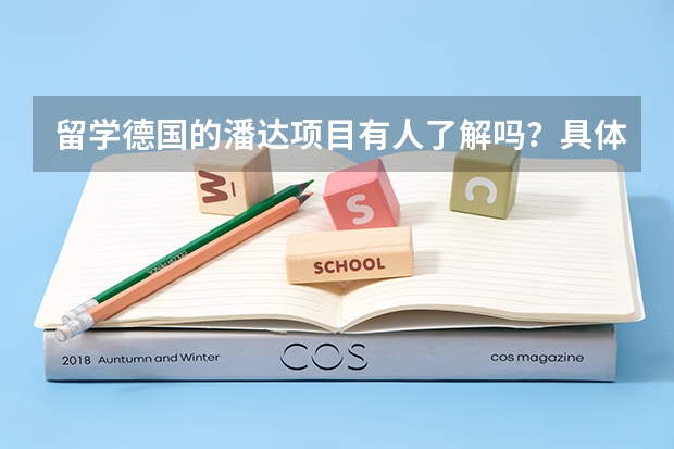 留学德国的潘达项目有人了解吗？具体费用和流程是什么样子的？