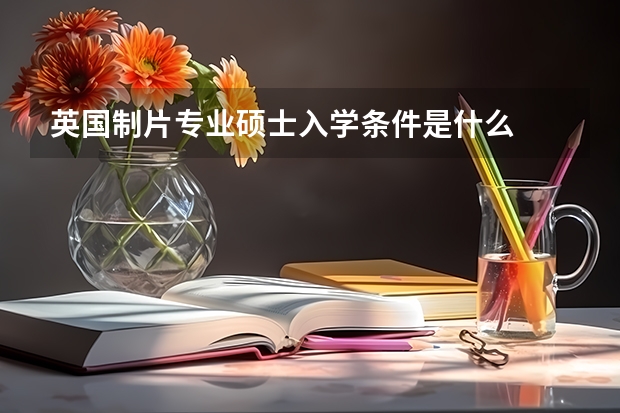 英国制片专业硕士入学条件是什么