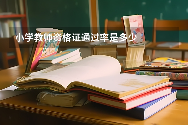 小学教师资格证通过率是多少