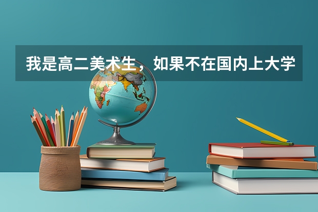 我是高二美术生，如果不在国内上大学，去国外能上那种既可以学习语言又能继续学习一些美术技能的大学吗？