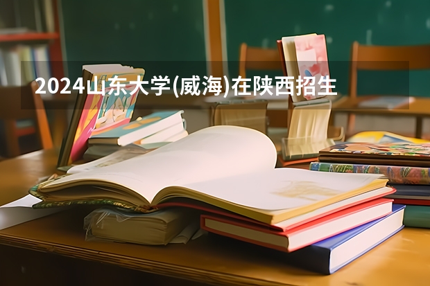 2024山东大学(威海)在陕西招生计划一览表