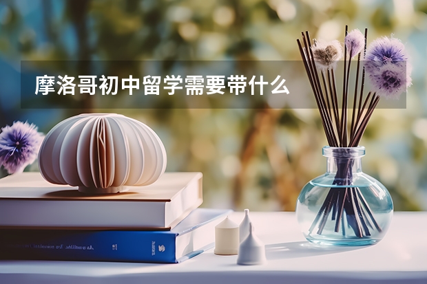 摩洛哥初中留学需要带什么