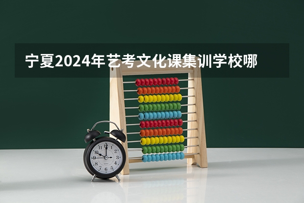 宁夏2024年艺考文化课集训学校哪里好